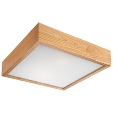 Lampada Da Soffitto E27 Legno