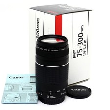 ✮ Canon Zoom Lens EF 75-300 f/4-5.6 III #71805631 confezione originale || dal rivenditore