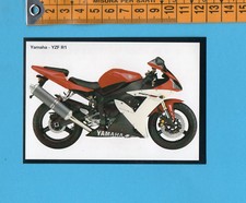 LA MIA MOTO - FIGURINA n.100- YAMAHA YZF R1  - MASTER COLLECTION-NEW