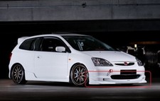 Spoiler/labbro paraurti anteriore Honda Civic 7 gen EP versione EU mugen look
