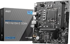 Msi pro h610m ddr4 - h610m-e, scheda