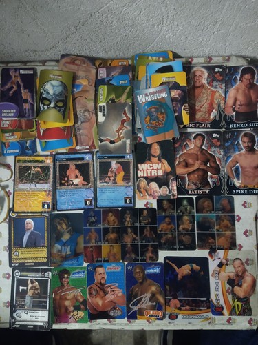 100 cards wrestling - cards, varie