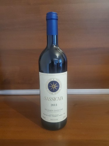 Sassicaia 2011 con velina - sassicaia,