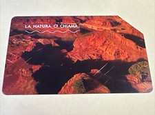 LA NATURA CI CHIAMA GRAND CANYON - TESSERA SCHEDA TELEFONICA - TELECOM