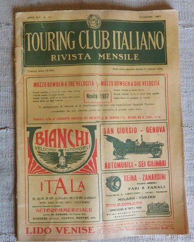 Touring club italiano rivista - club,