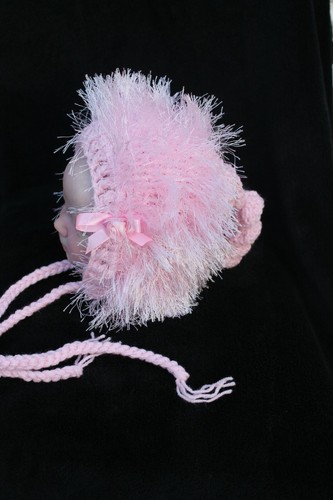 Cappello peloso rosa bambina - cappello,