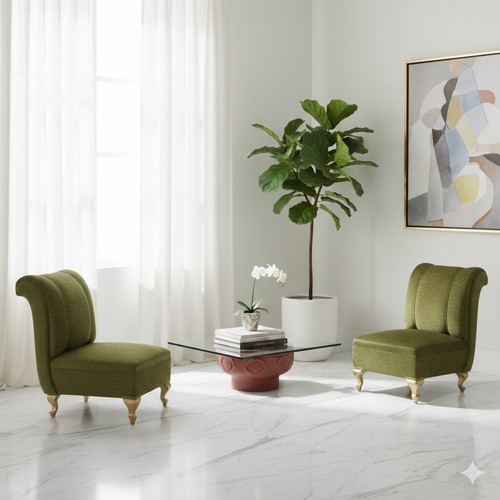 Poltroncine vintage piuma - vintage,