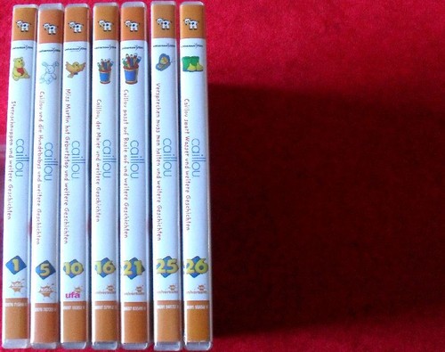 Dvd sammlung caillou - sammlung, (1,