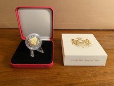 COFANETTO MONACO ORIGINALE GRACE KELLY 2007 NUOVO CON ASTUCCIO CUSTODIA BOX