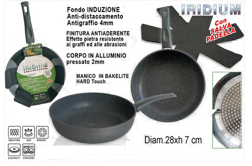 Wok salta pasta iridium - salta-pasta, cm