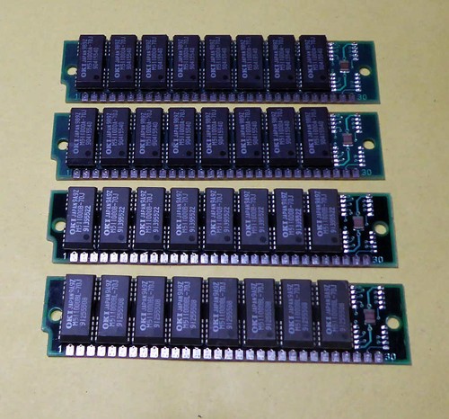 Memoria ram simm 4x1 - memoria,