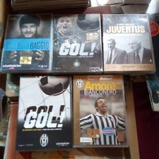 7 DVD calcio Baggio Del Piero