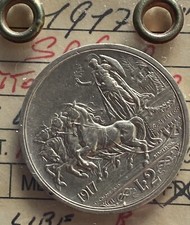 2 Lire 1917 monete regno d'italia argento