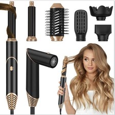 Air Styler asciugacapelli 6 IN 1, Spazzola Multifunzione Rotante per Capelli