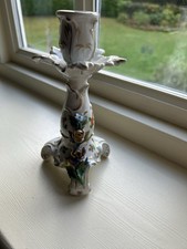 Dresden porcelain candlestick