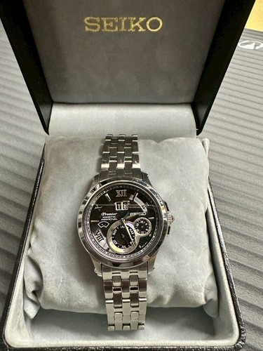 Seiko premier snp053p1 - premier, kinetic