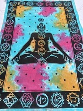Chakra copriletto batik da
