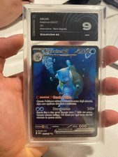 Pokemon Blastoise EX 151 200/165 Alternative Art AiGrading Gradata 9 Mint ITA