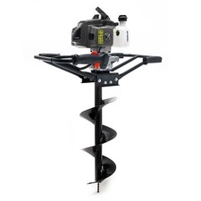 Trivella a motore 3CV manovrabile da 2 persone con punta di trivellazione Ø250mm