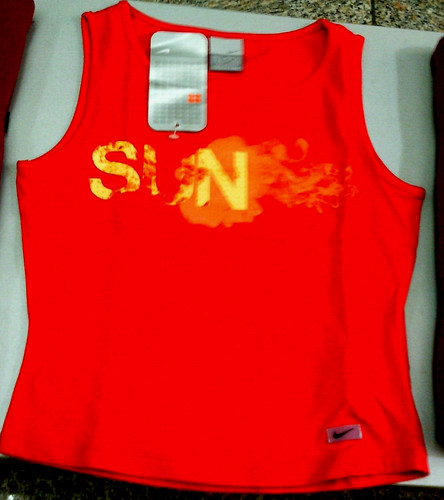 Smanicato donna nike art - smanicato,
