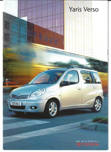 Toyota yaris verso 2003 2005 - yaris, 2003-2005