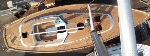 Adesivo coperte teak nautico