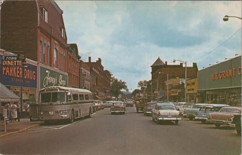 Cartolina railroad street - cartolina,