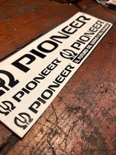 Adesivi vintage pioneer - adesivi,