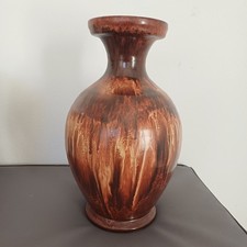 GRANDE VASO CERAMICA MARRONE