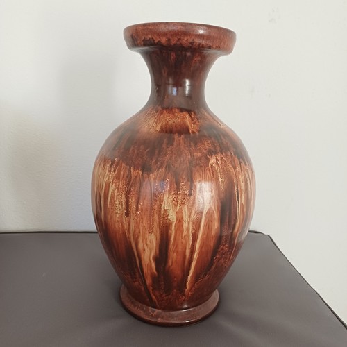 Grande vaso ceramica marrone - grande,
