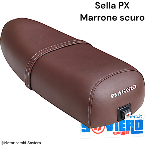 Sella lunga marrone scuro - lunga,