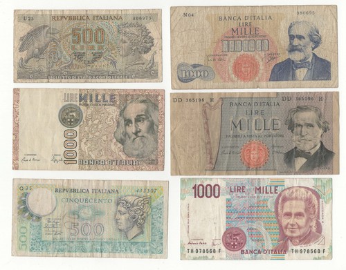 Lotto 1000 lire - x4,