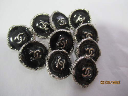 Chanel buttons 26 mm - 10,