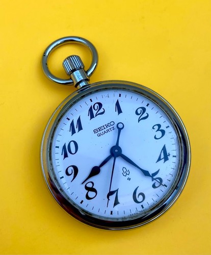 Seiko pocket watch quartz - pocket,