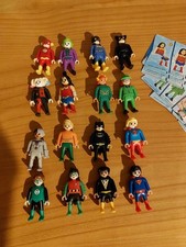 Collezione Completa Playmobil Dc Kinder 16 Personaggi 