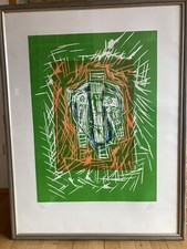 Markus Lüpertz - Parsifal - xilografia - tiratura 100 esemplari