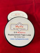 4 X MULTIVOX Nastro Eco Loop Nastro Analogico Loop NUOVO