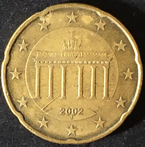 Moneta centesimi 2002 - 20,