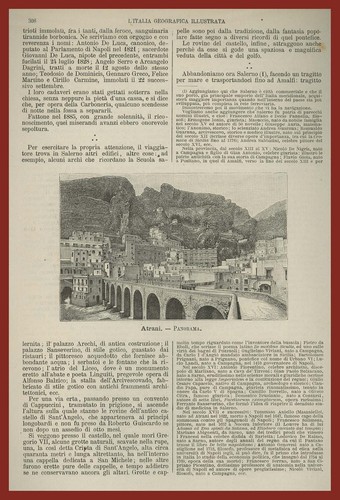 Atrani panorama campania - atrani,