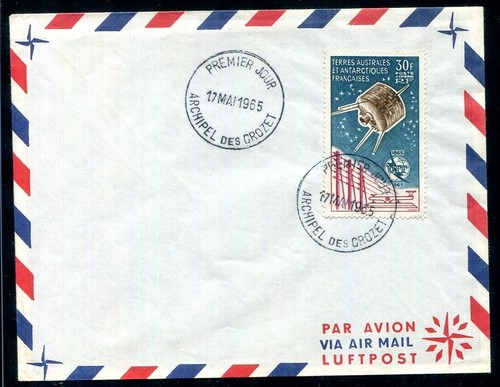 Taaf 1965 fdc - 32, copertina