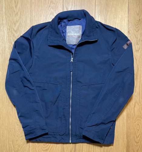 Napapijri navy blue zip - navy,