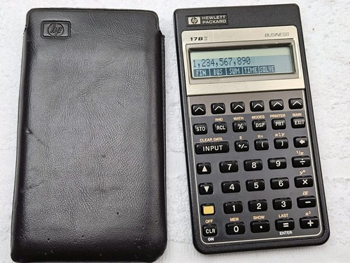 Calcolatrice aziendale 17b - hp,