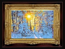 Dipinto olio fatto a mano