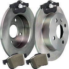 Kit Dischi Freno + Pastiglie Anteriore Ford Fiesta V Fusion Ka 1.25 1.3 1.4 TDCi