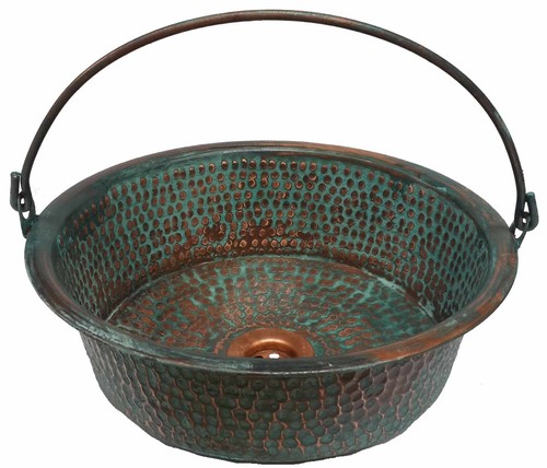Patina verde rustica rame
