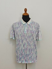 Polo FILA vintage cotone tg.XL anni 90 80 multicolore tennis uomo
