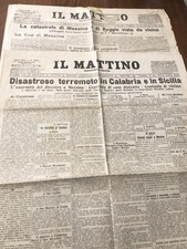 2 NUMERI IL MATTINO  TERREMOTO
