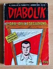 DIABOLIK N°10 ANNO VIII 1969