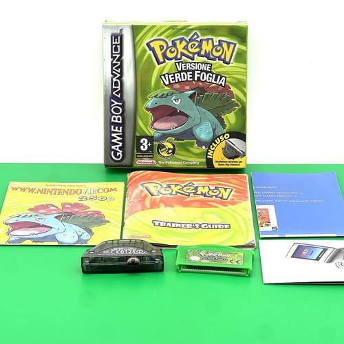 Pokemon verde foglia gba - verde,