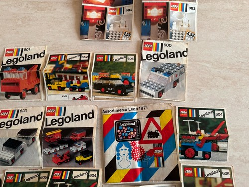 Lotto cataloghi opuscoli - , lego